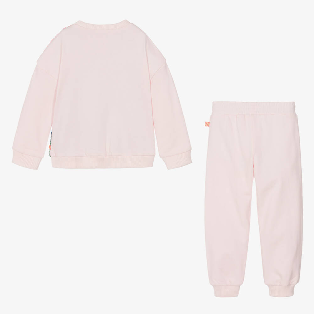 Billieblush-Girls Sequinned Cotton Lounge Set | Childrensalon Outlet