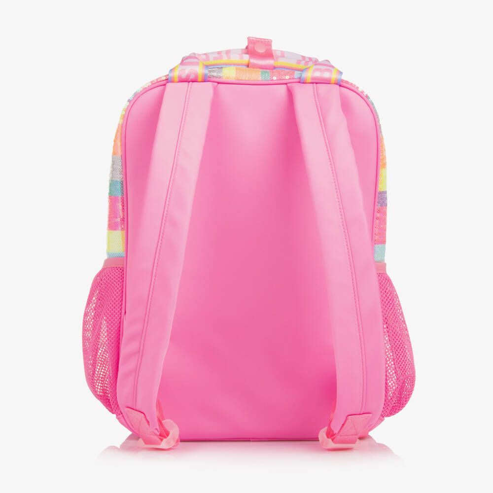 Billieblush-Girls Shimmer Sequin Pink Backpack | Childrensalon Outlet