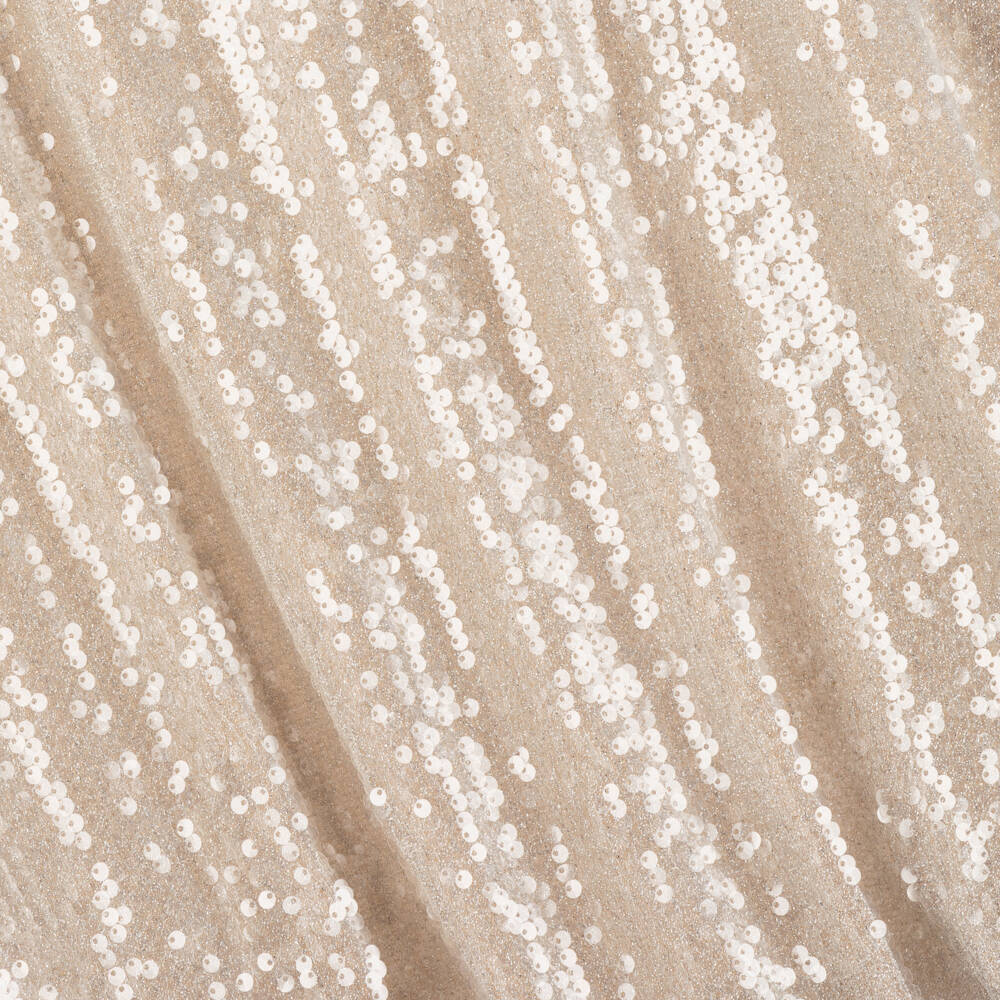 Billieblush-Girls Shimmering Gold Sequin Dress | Childrensalon Outlet