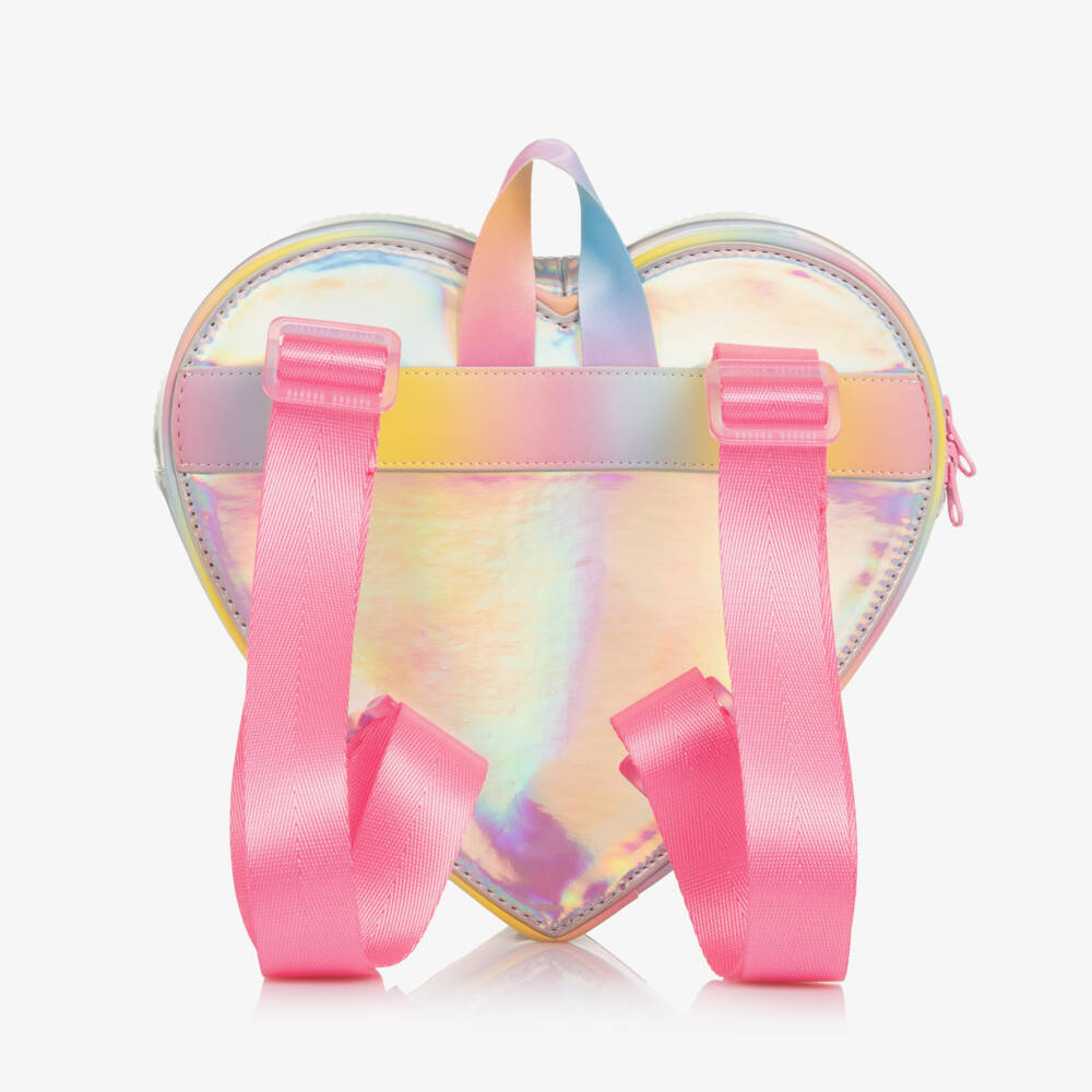 Billieblush-Girls Shimmering Heartful Fun Backpack | Childrensalon Outlet