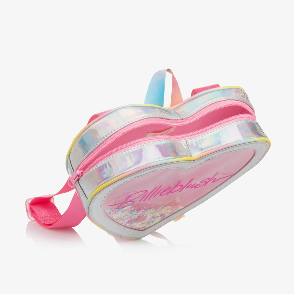 Billieblush-Girls Shimmering Heartful Fun Backpack | Childrensalon Outlet