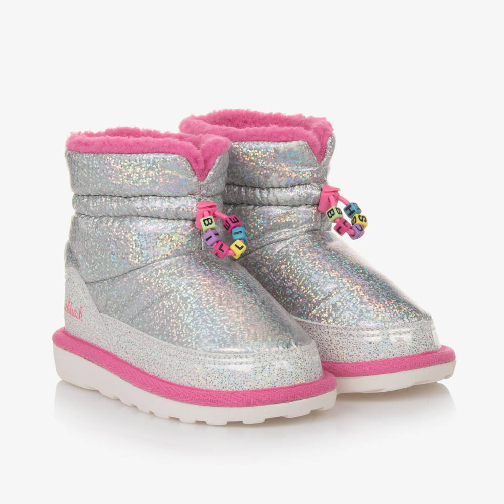 Billieblush-أحذية شتوية وردية براقة للبنات | Childrensalon Outlet