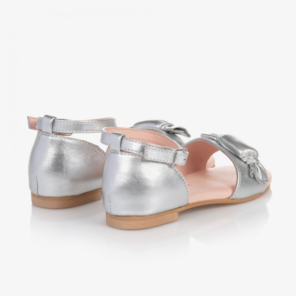 Billieblush-Girls Silver Candy Sandals | Childrensalon Outlet