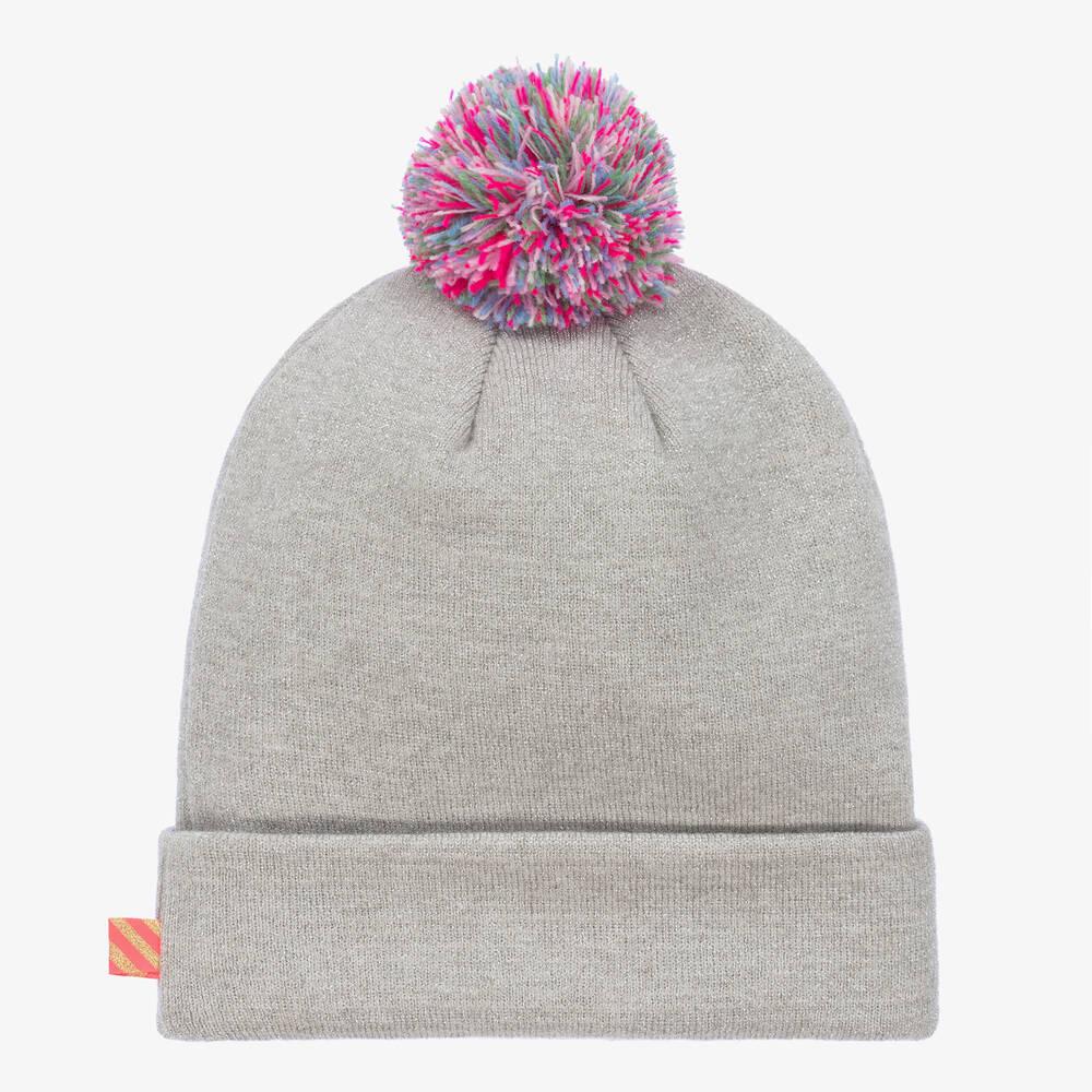 Billieblush-Girls Silver Glitter Rainbow Hat | Childrensalon Outlet
