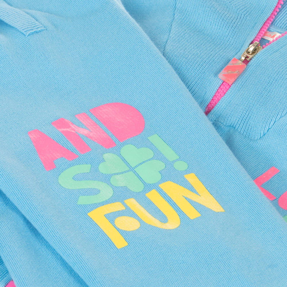 Billieblush-Girls Soft Blue Knit Set | Childrensalon Outlet