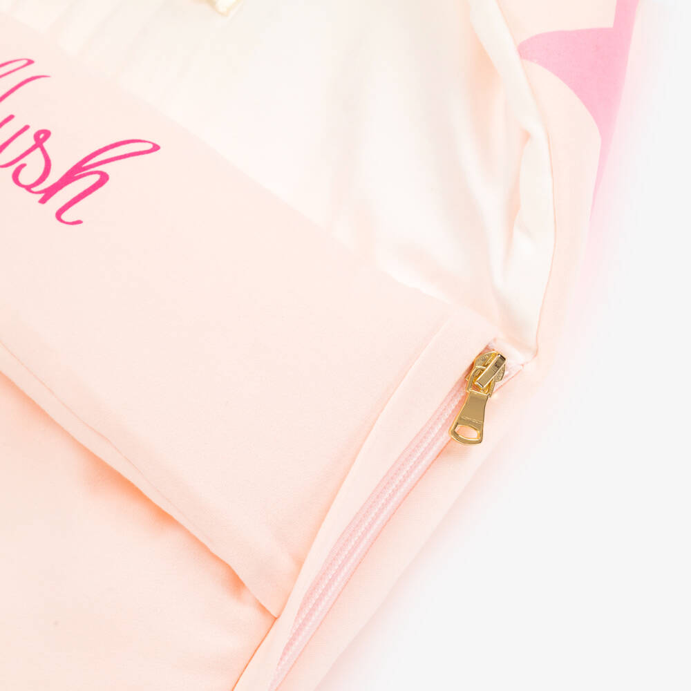 Billieblush-Girls Soft Pink Cotton Star Cocoon | Childrensalon Outlet