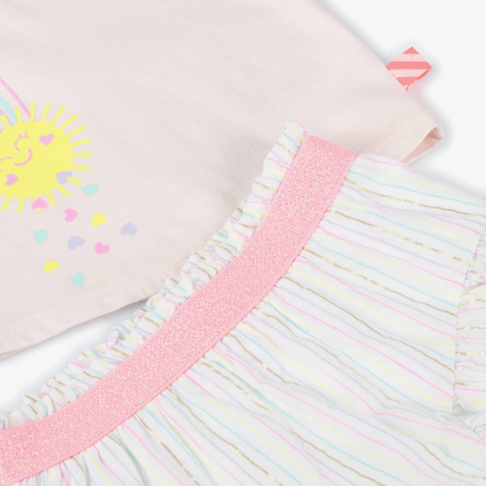 Billieblush-Набор для девочек с мягкими розовыми оборками | Childrensalon Outlet