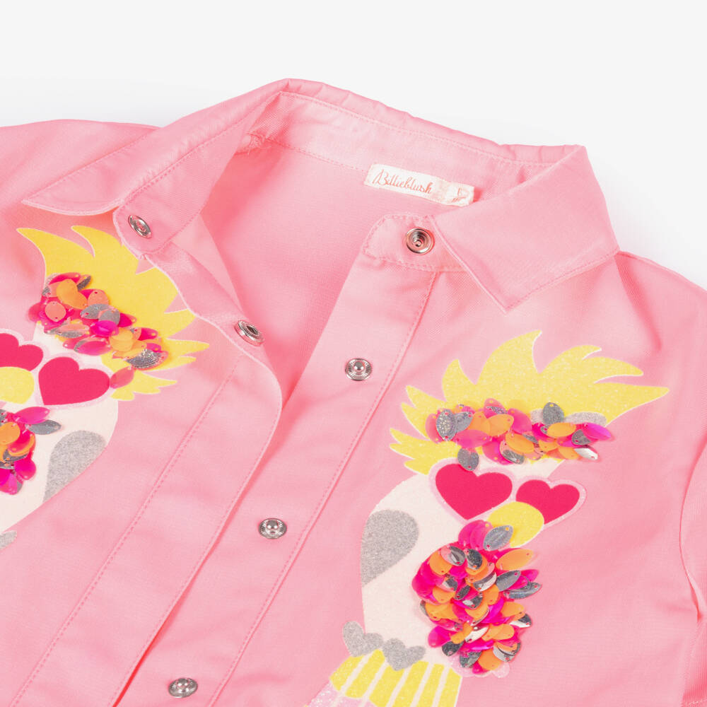 Billieblush-Girls Sparkling Bird Sequin Dress | Childrensalon Outlet