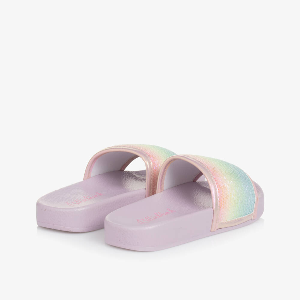 Billieblush-Блестящие сиреневые сандалии для девочек | Childrensalon Outlet