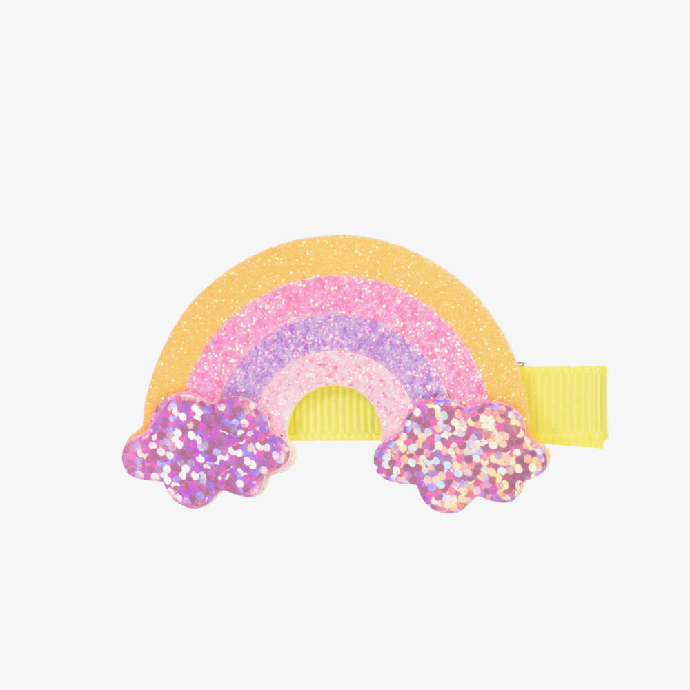Billieblush-Girls Sparkling Pastel Rainbow Hairclip | Childrensalon Outlet