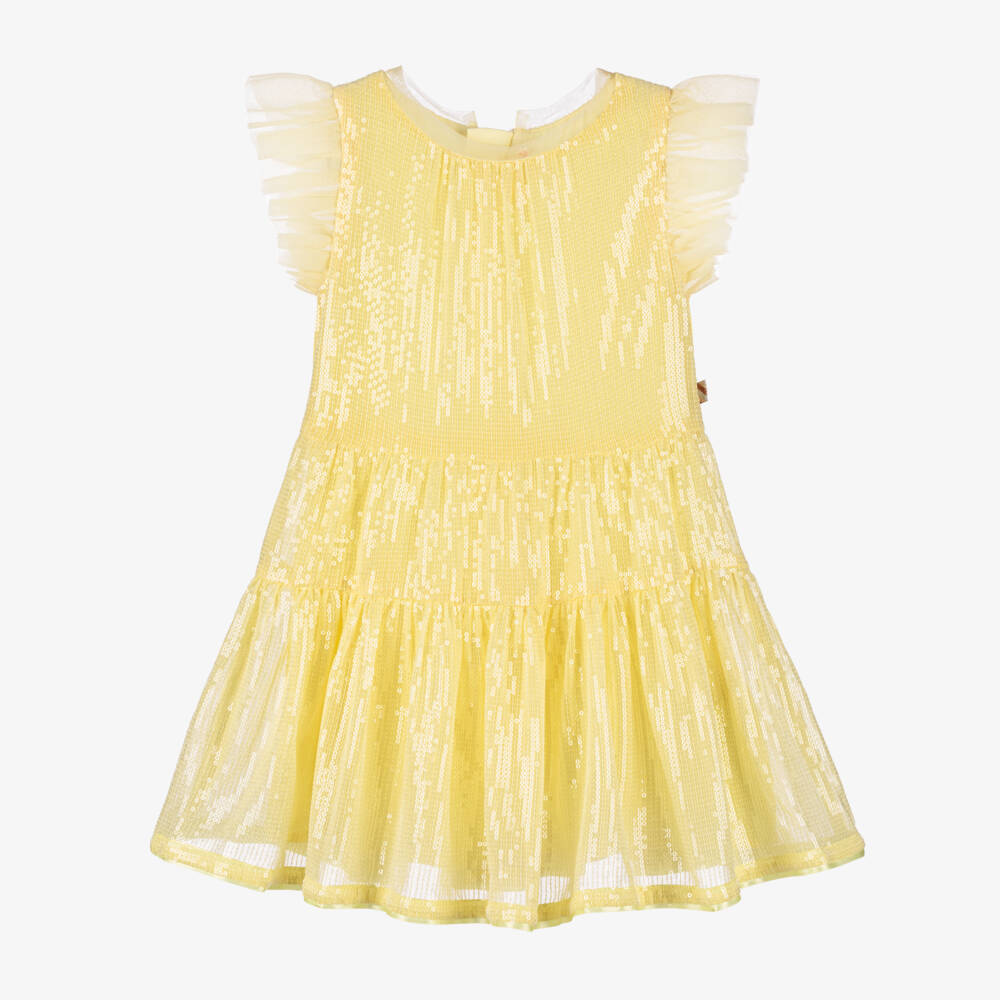 Billieblush-Girls Sparkling Sunny Tulle Gown | Childrensalon Outlet