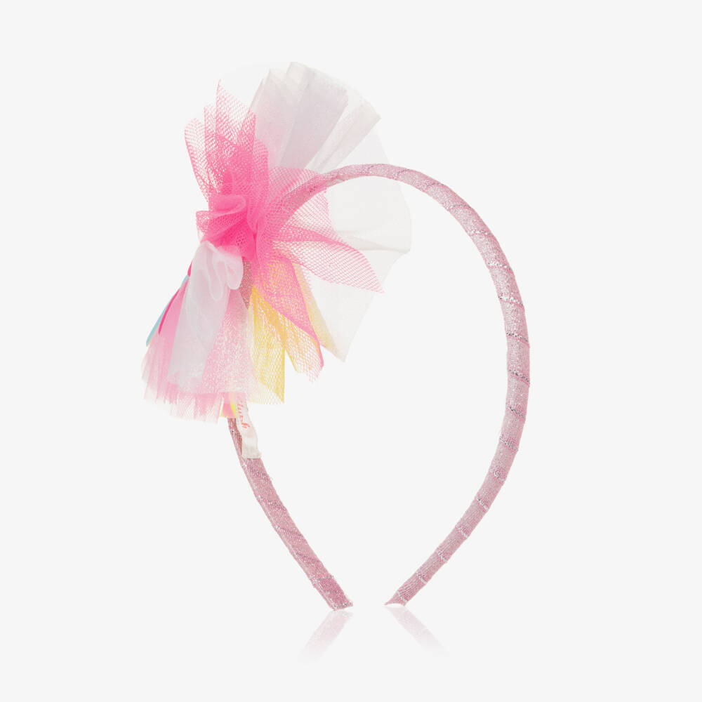 Billieblush-Girls Sparkling Tulle Ice Cream Headband | Childrensalon Outlet