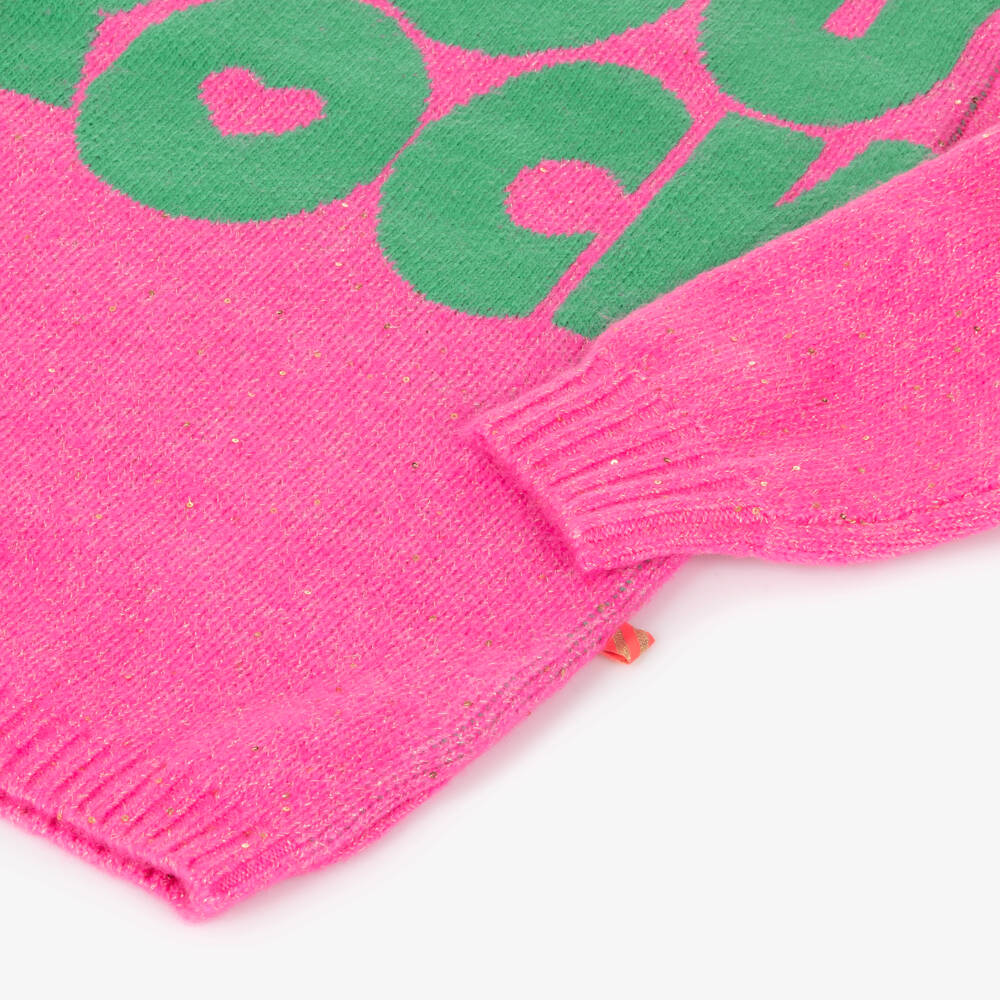 Billieblush-فستان بلوفر بهودي لون زهري | Childrensalon Outlet