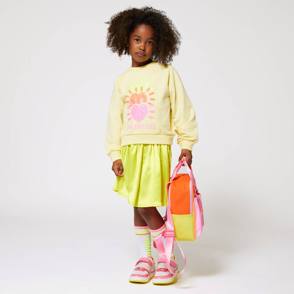 Billieblush-بلوزة جيرسي براقة للبنات | Childrensalon Outlet