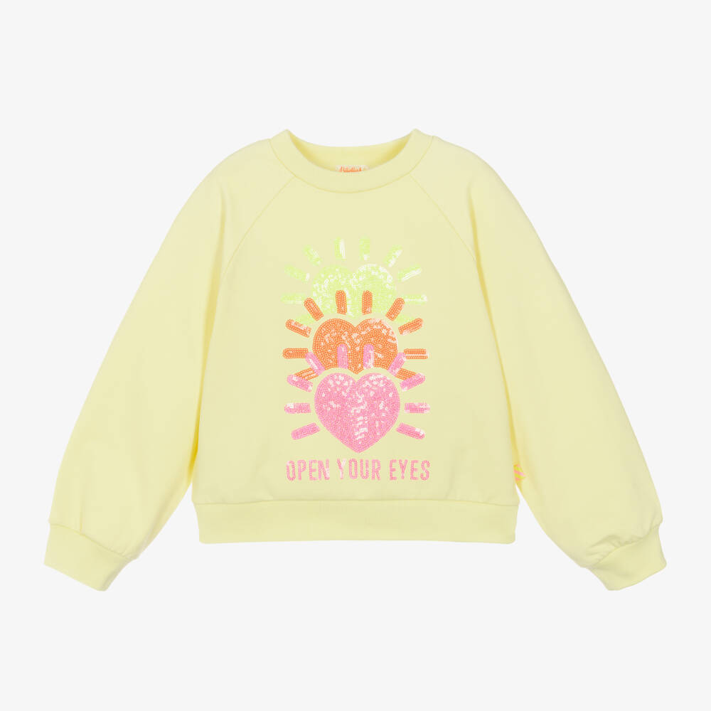 Billieblush-Girls Sunny Sparkle Jersey Top | Childrensalon Outlet
