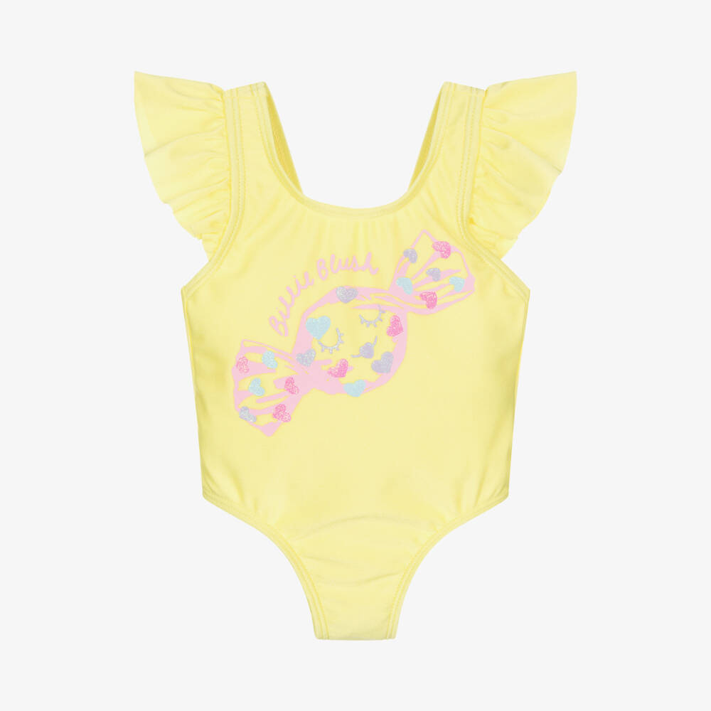 Billieblush-Girls Sunshine Candy Print Swimsuit | Childrensalon Outlet