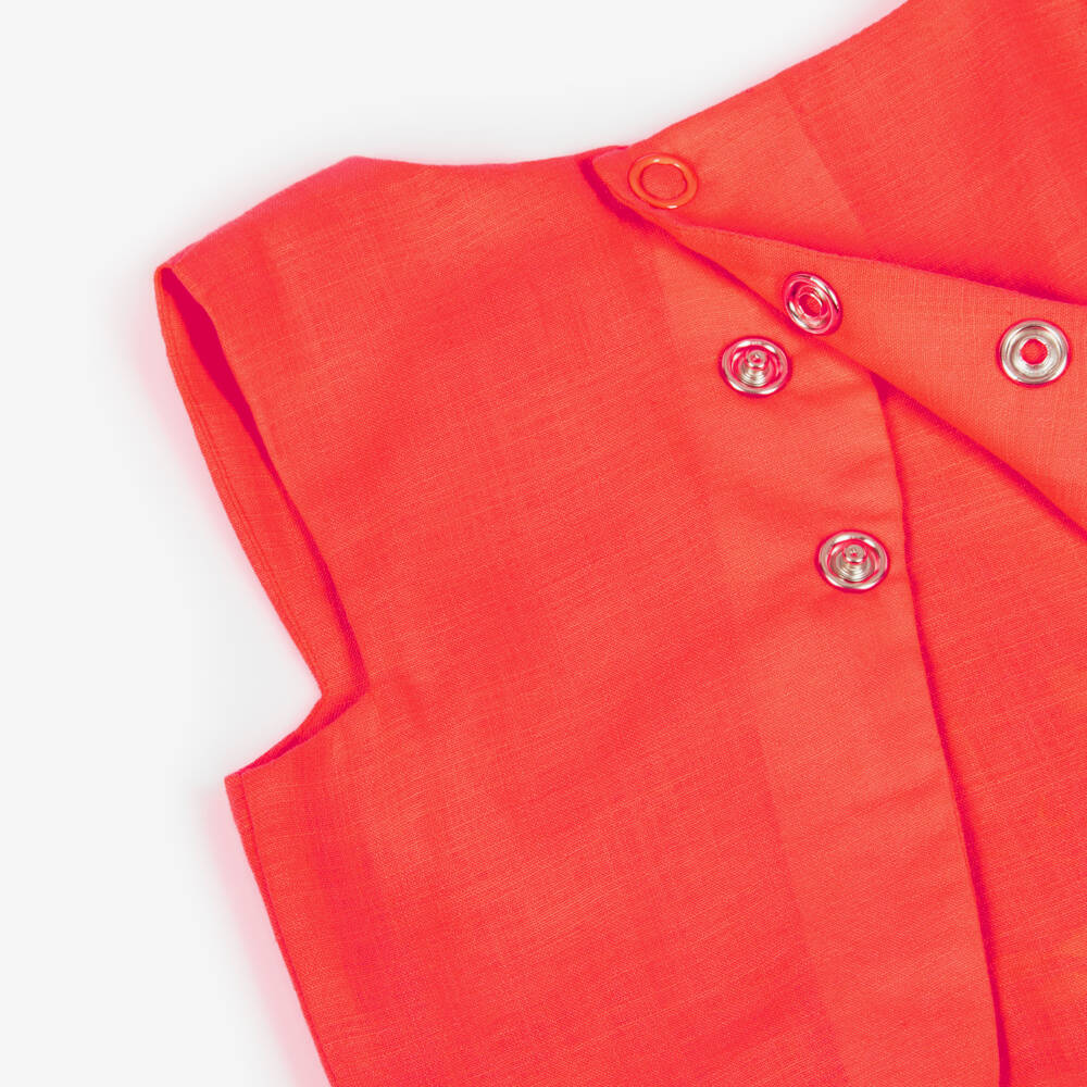 Billieblush-Топ без рукавов коралловый тропический для девочек | Childrensalon Outlet