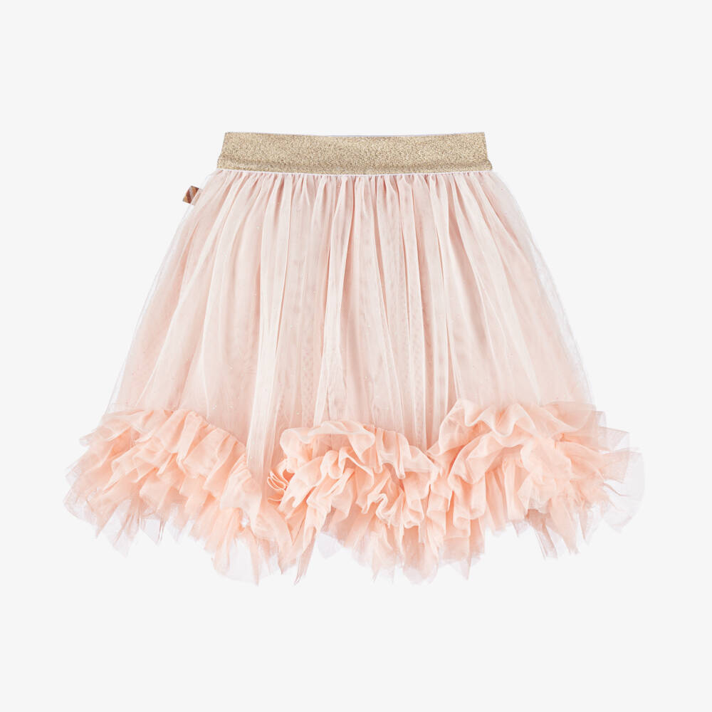 Billieblush-Girls Twinkling Tulle Ruffle Skirt | Childrensalon Outlet