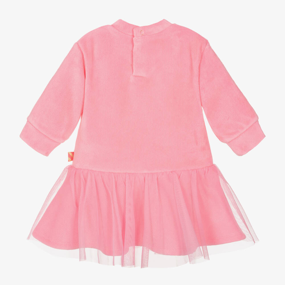 Billieblush-Girls Velour Tulle Unicorn Dress | Childrensalon Outlet