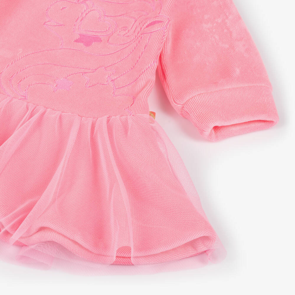 Billieblush-Girls Velour Tulle Unicorn Dress | Childrensalon Outlet