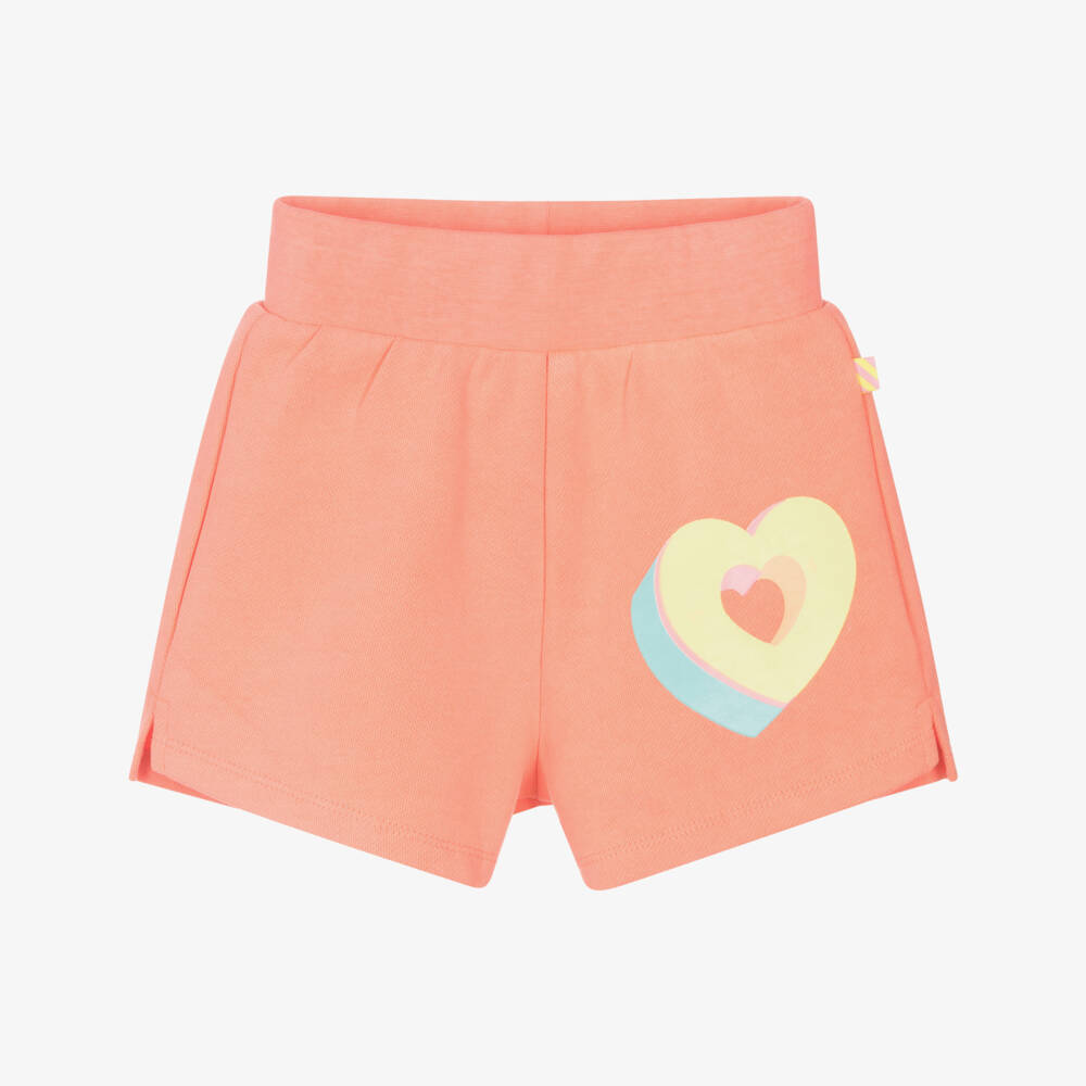 Billieblush-Яркие коралловые шорты из хлопка для девочек | Childrensalon Outlet