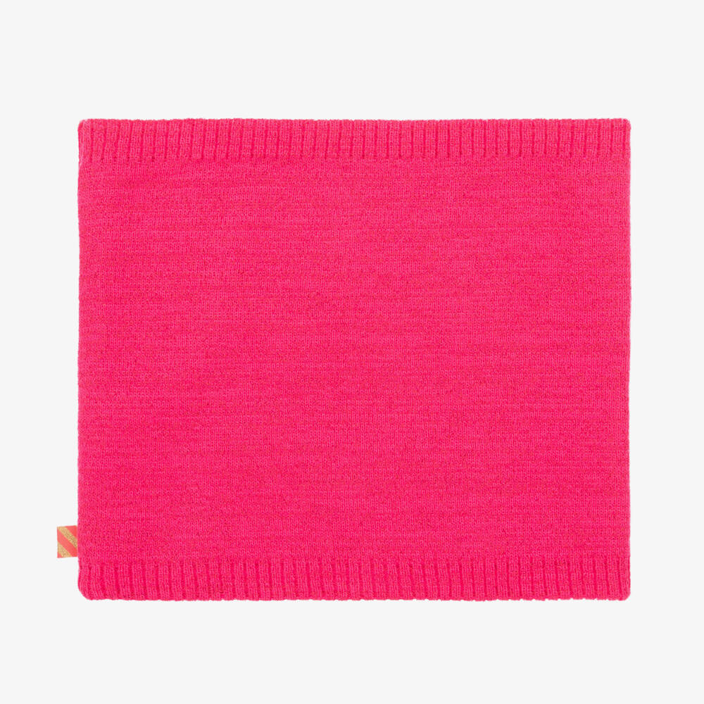 Billieblush-Girls Vibrant Pink Knit Hat Set | Childrensalon Outlet