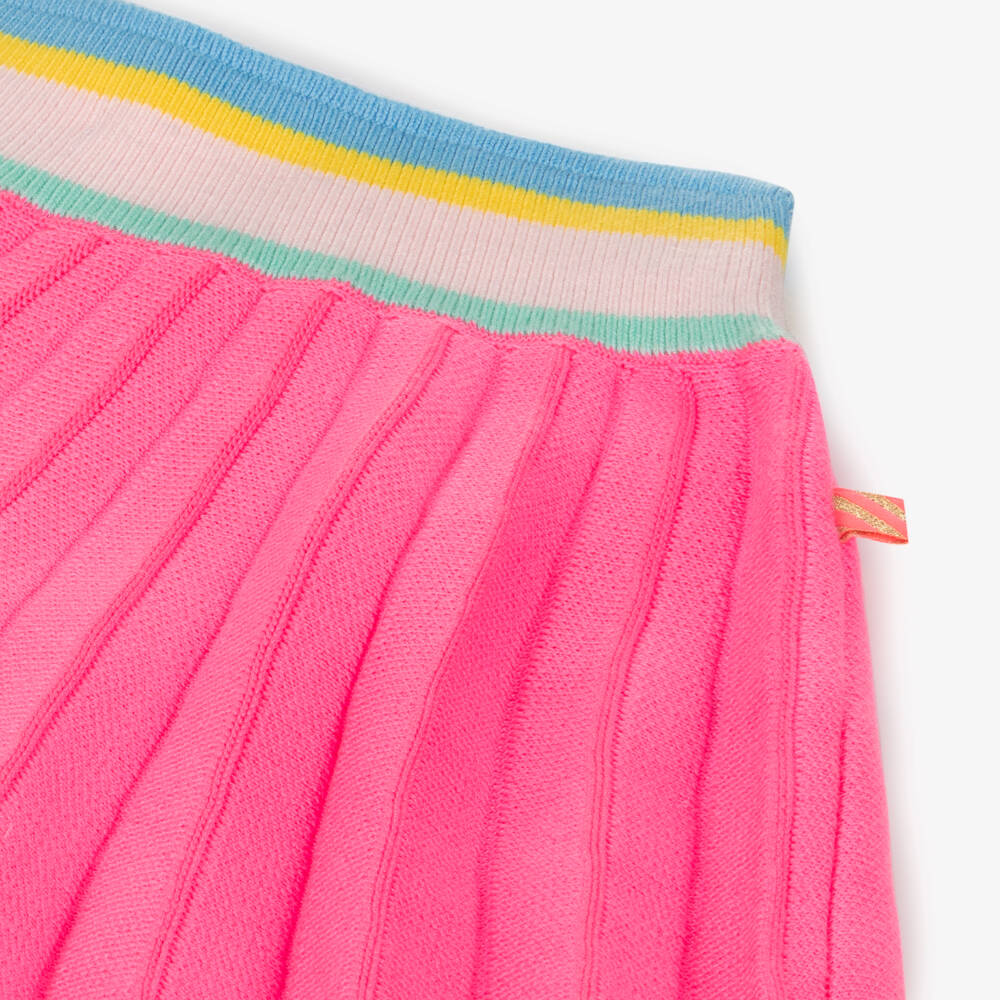 Billieblush-Girls Vibrant Pink Knit Skirt | Childrensalon Outlet
