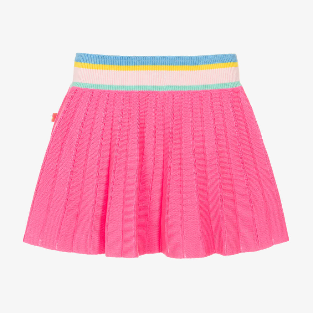 Billieblush-Girls Vibrant Pink Knit Skirt | Childrensalon Outlet