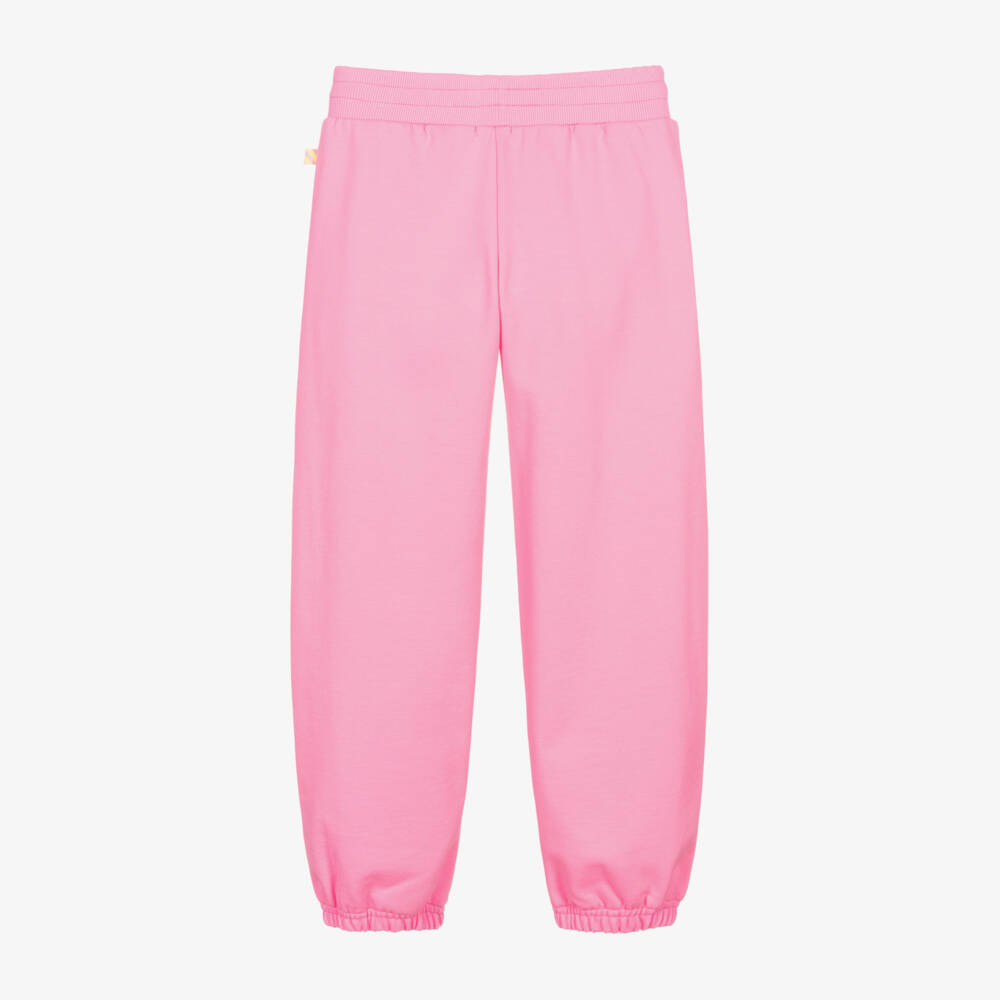 Billieblush-Girls Vibrant Pink Patterned Trousers | Childrensalon Outlet