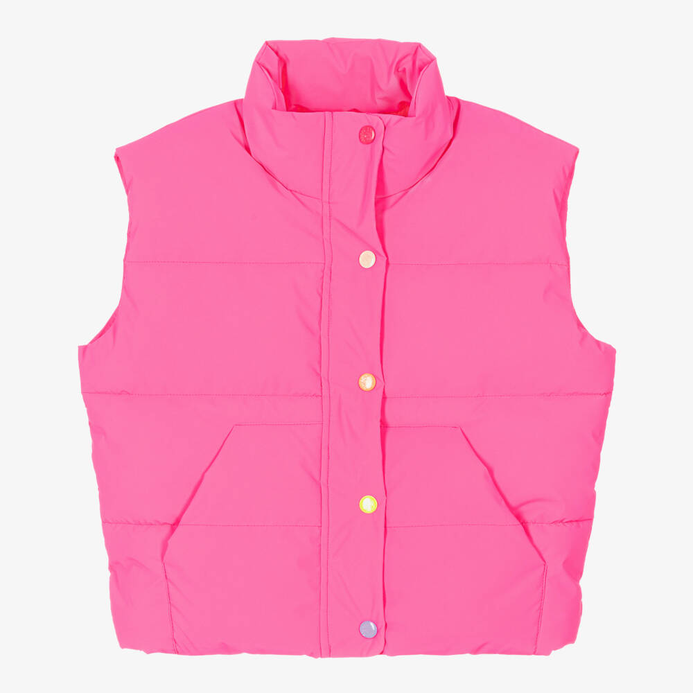 Billieblush-Неоново-розовый жилет для девочек | Childrensalon Outlet