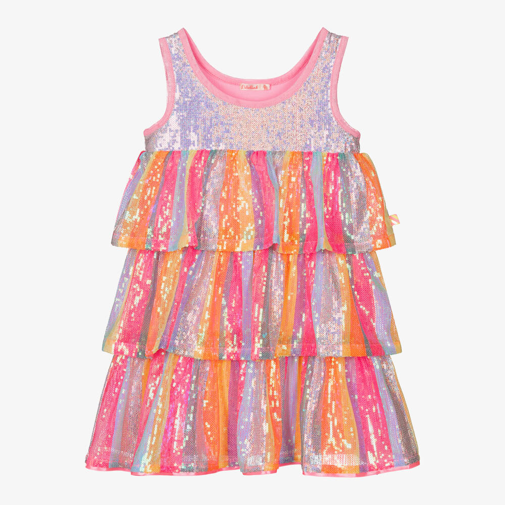 Billieblush-Яркое платье с пайетками для девочек | Childrensalon Outlet