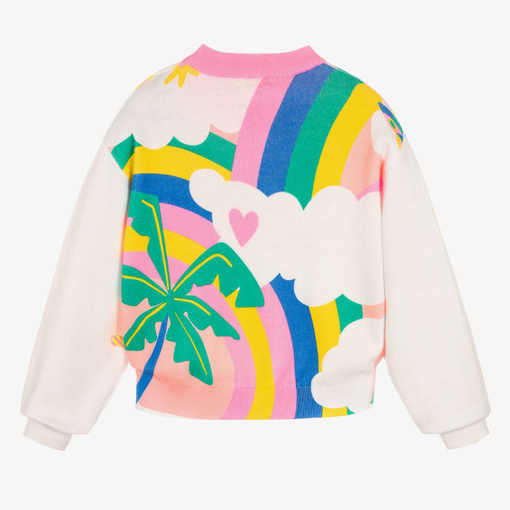 White rainbow sweater outlet