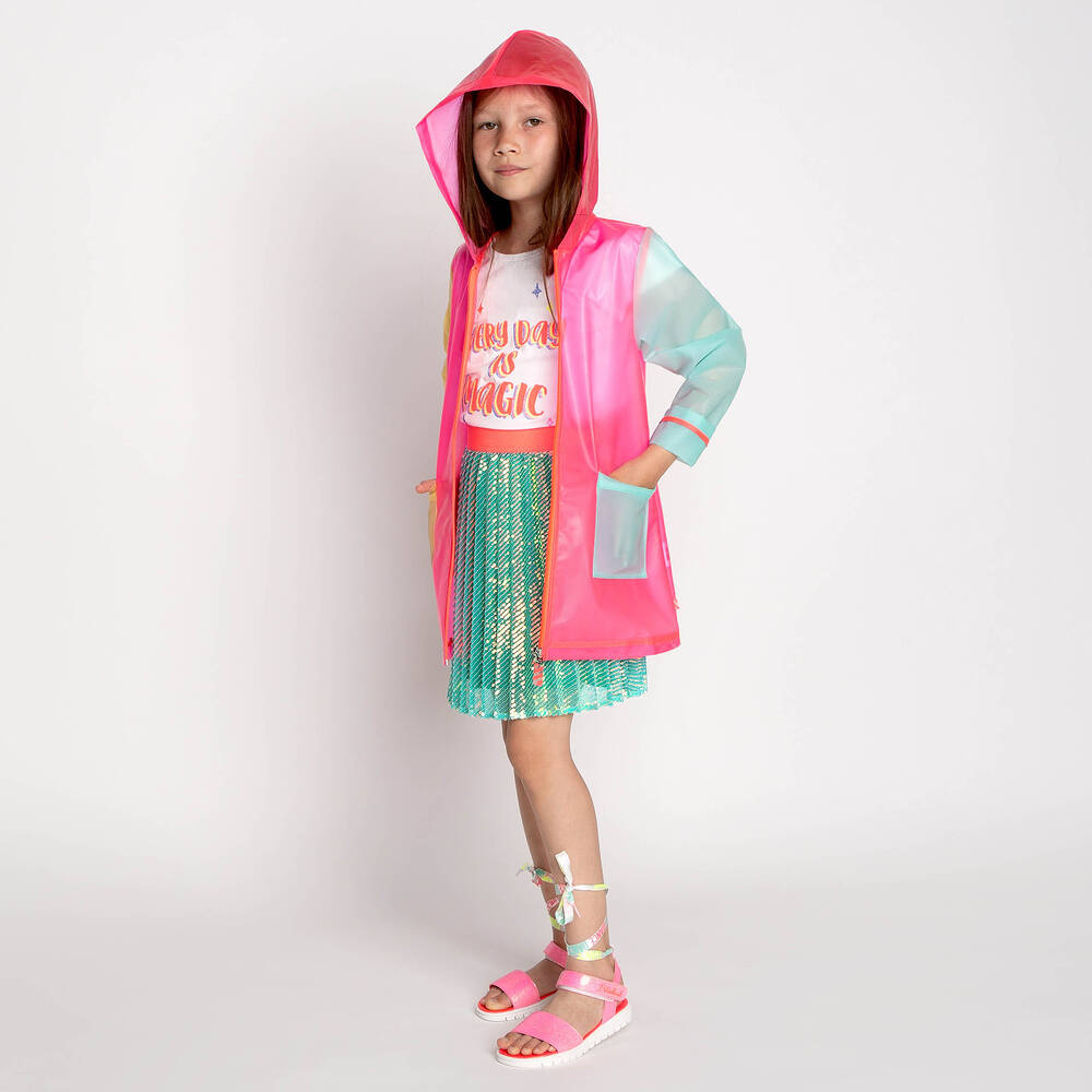 Billieblush-Белая хлопковая футболка для девочек | Childrensalon Outlet