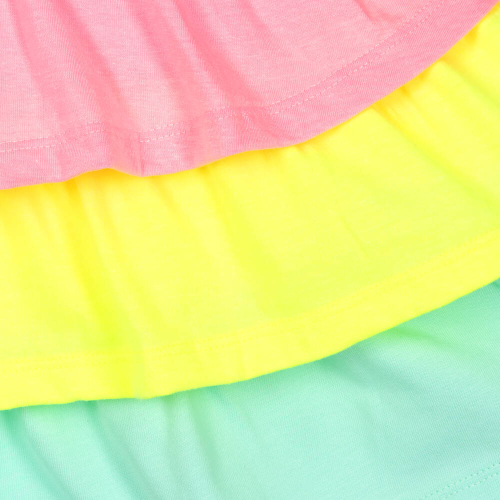 Billieblush-Girls White Tiered Cotton Dress | Childrensalon Outlet