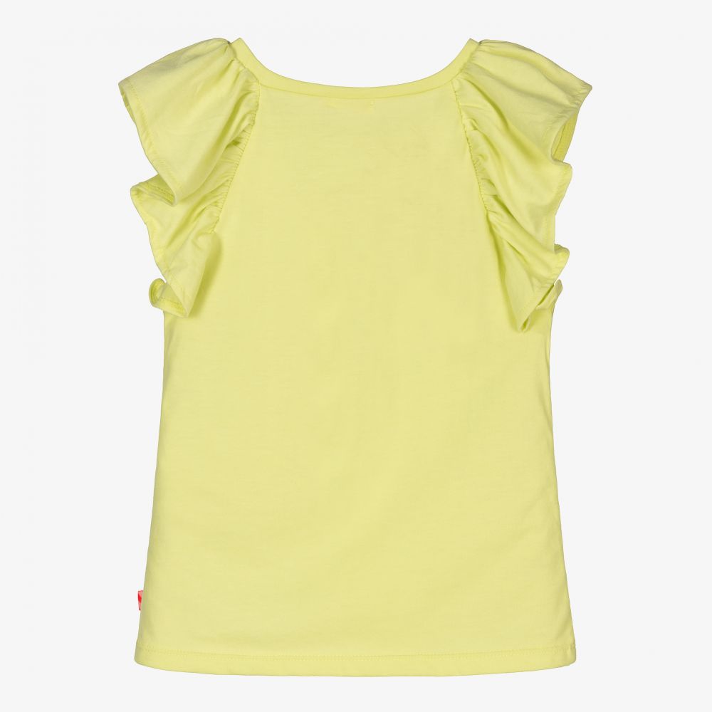 Billieblush-Желтая футболка с мороженым для девочек | Childrensalon Outlet