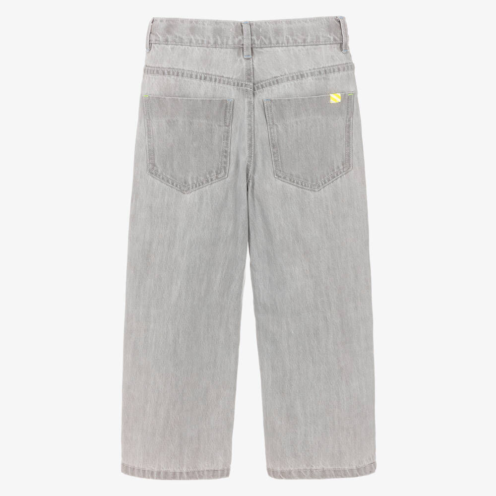 Billieblush-Grey Denim Jeans | Childrensalon Outlet