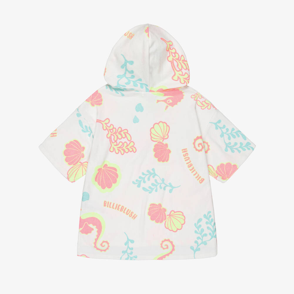 Billieblush-Ivory Aop Towelling Dress | Childrensalon Outlet