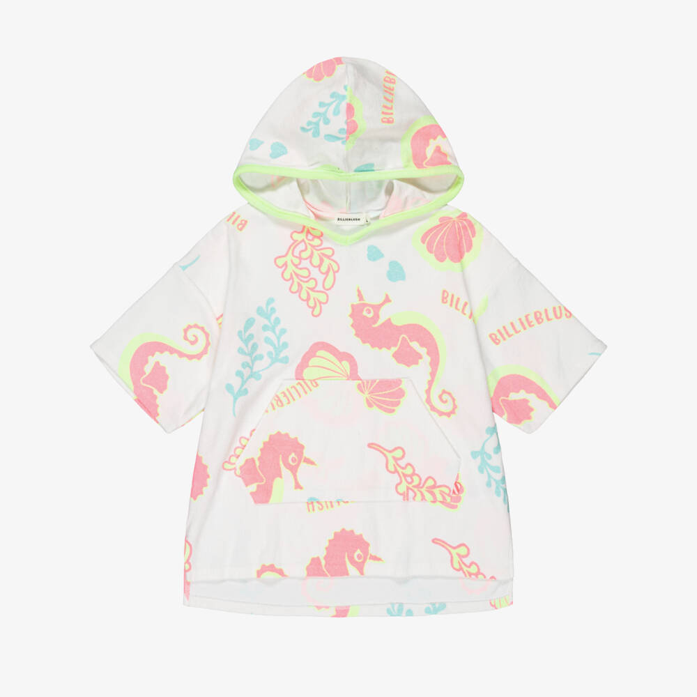 Billieblush-Ivory Aop Towelling Dress | Childrensalon Outlet