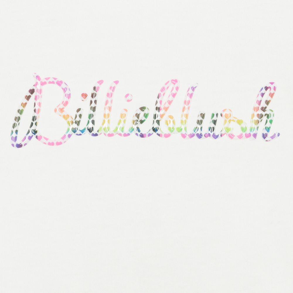 Billieblush-توب قطن لون عاجي للبنات | Childrensalon Outlet