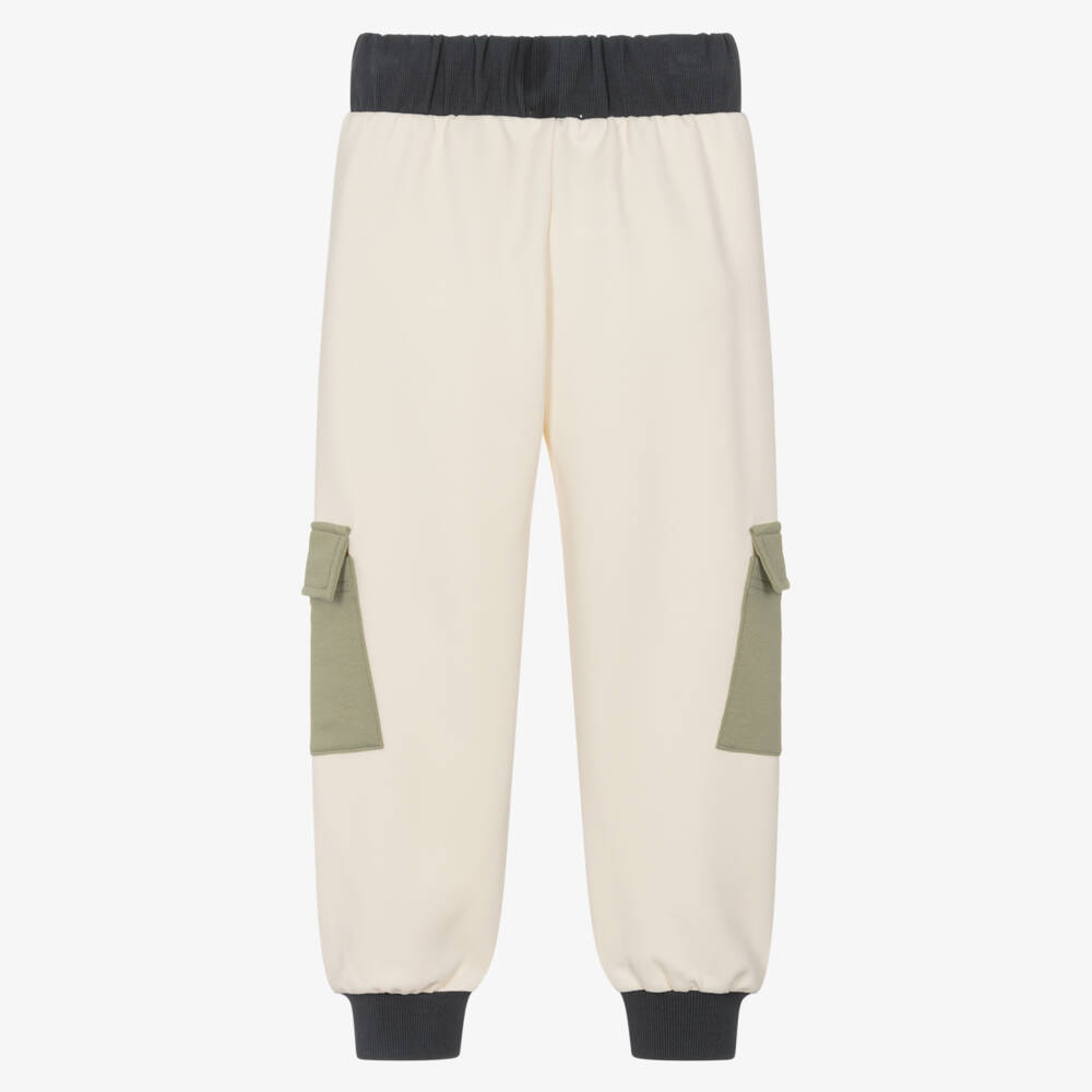 Billieblush-Ivory Sweat Shorts | Childrensalon Outlet
