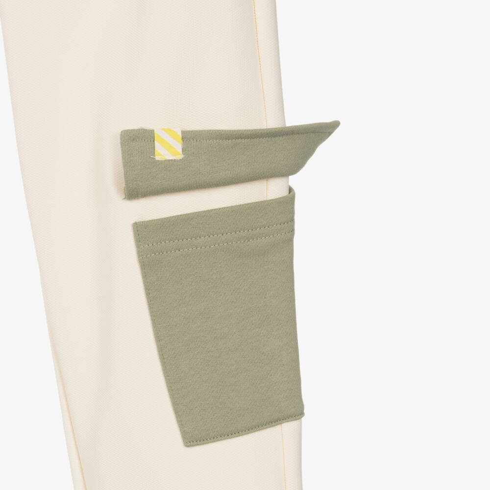Billieblush-Ivory Sweat Shorts | Childrensalon Outlet