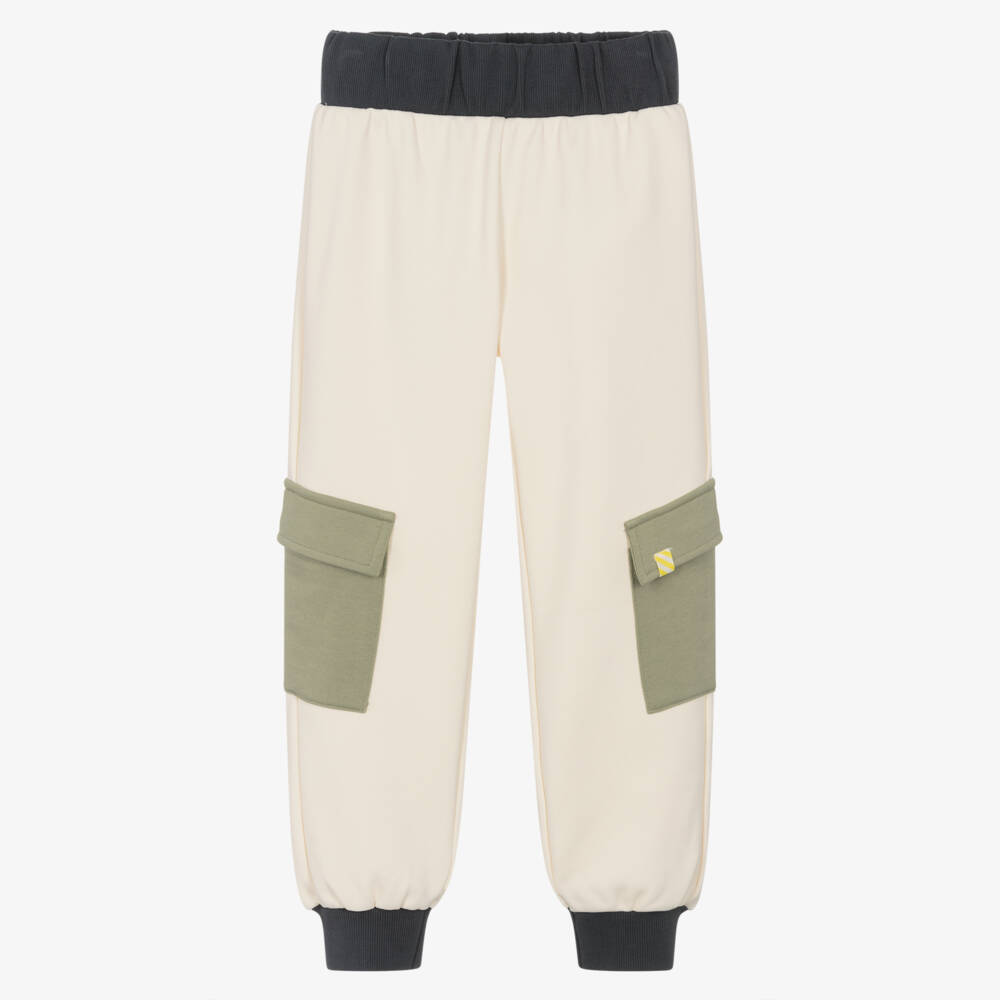 Billieblush-Ivory Sweat Shorts | Childrensalon Outlet