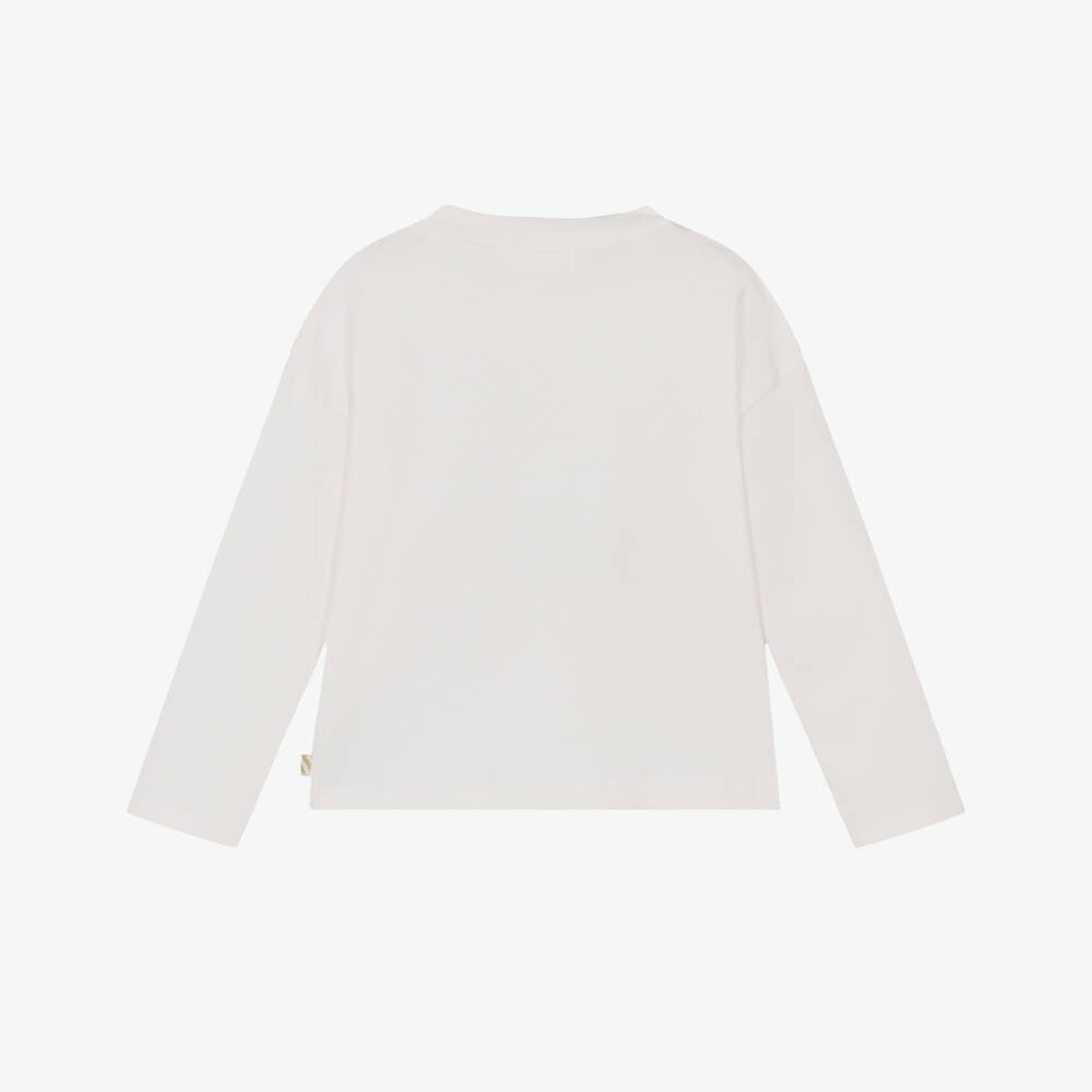 Billieblush-Ivory Unicorn Top | Childrensalon Outlet