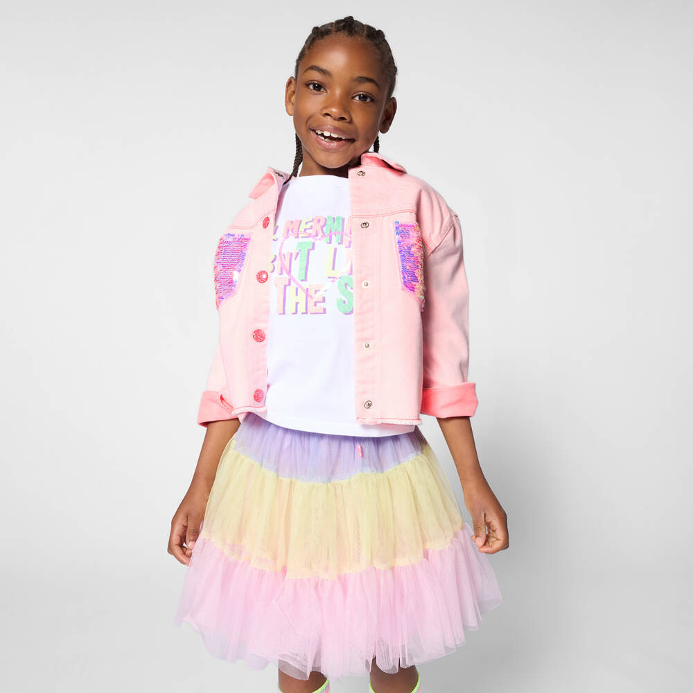 Billieblush-Юбка из разноцветного тюля для девочек | Childrensalon Outlet
