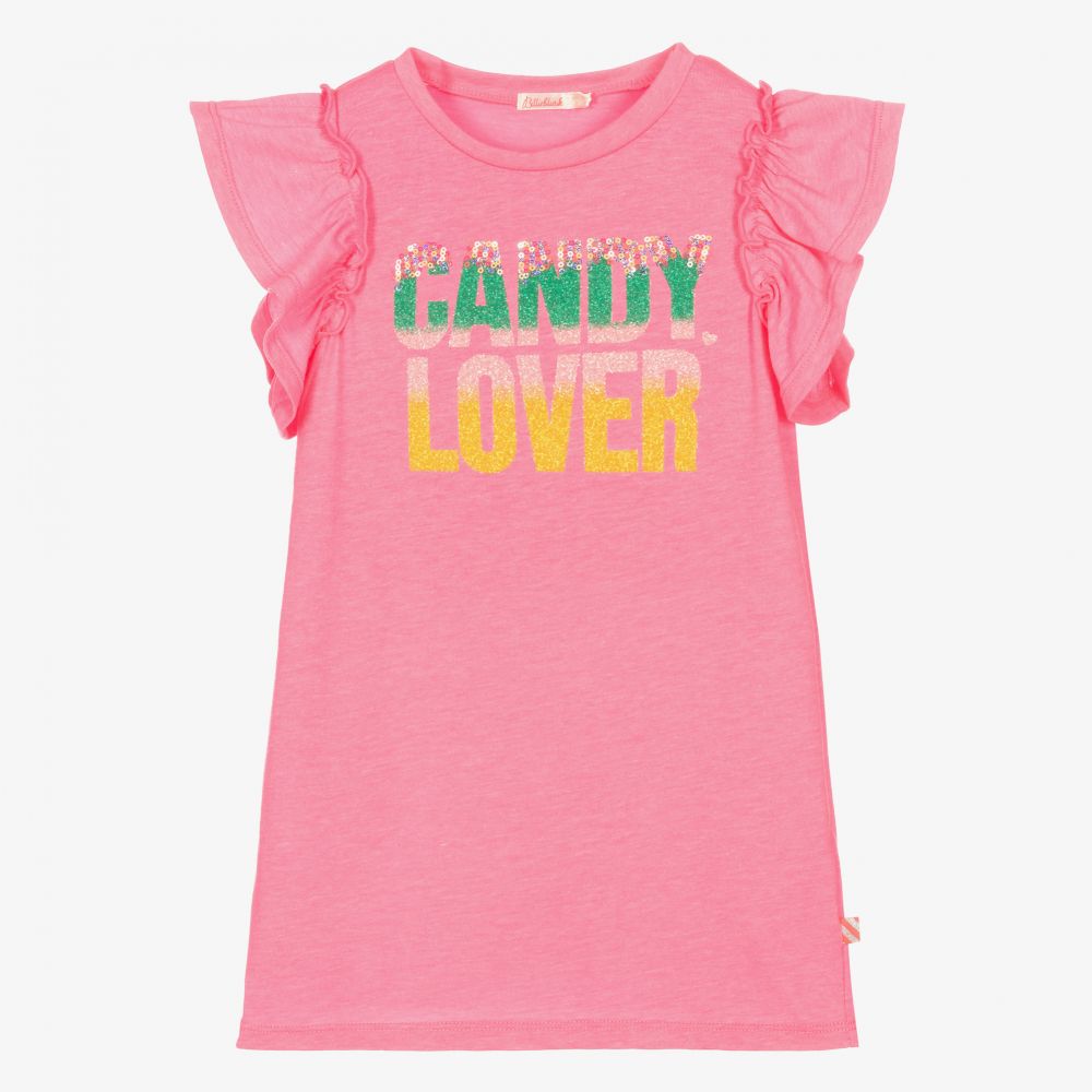 Billieblush - Neon Pink Candy Lover Dress | Childrensalon