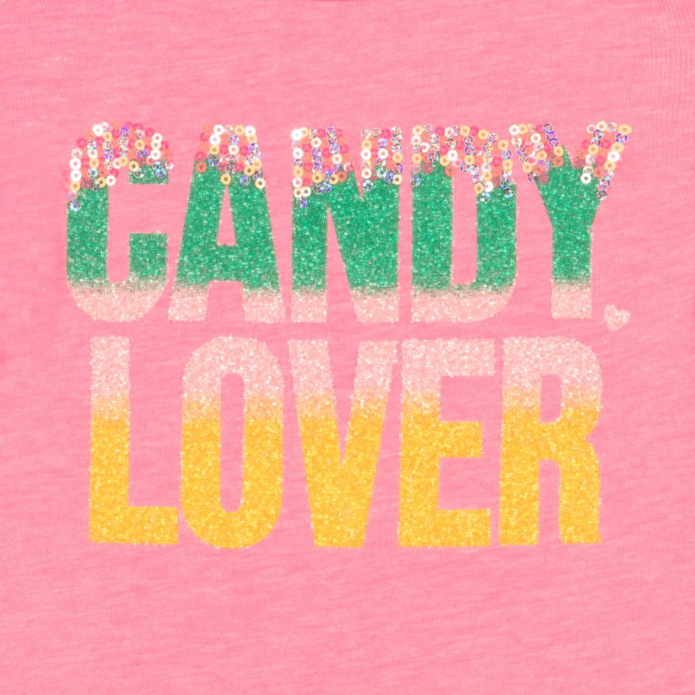 Billieblush-فستان جيرسي ومزيج قطن لون زهري نيون | Childrensalon Outlet