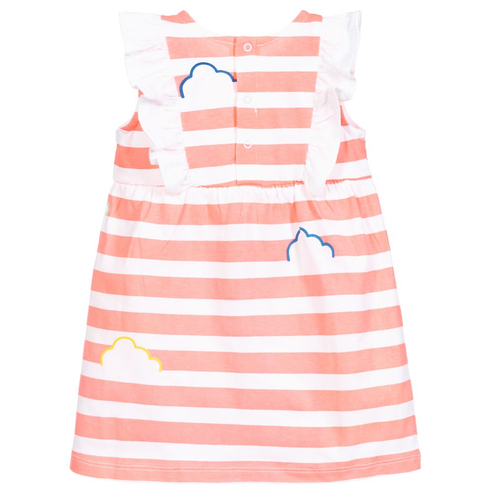 Billieblush-Neon Pink Cotton Jersey Dress | Childrensalon Outlet