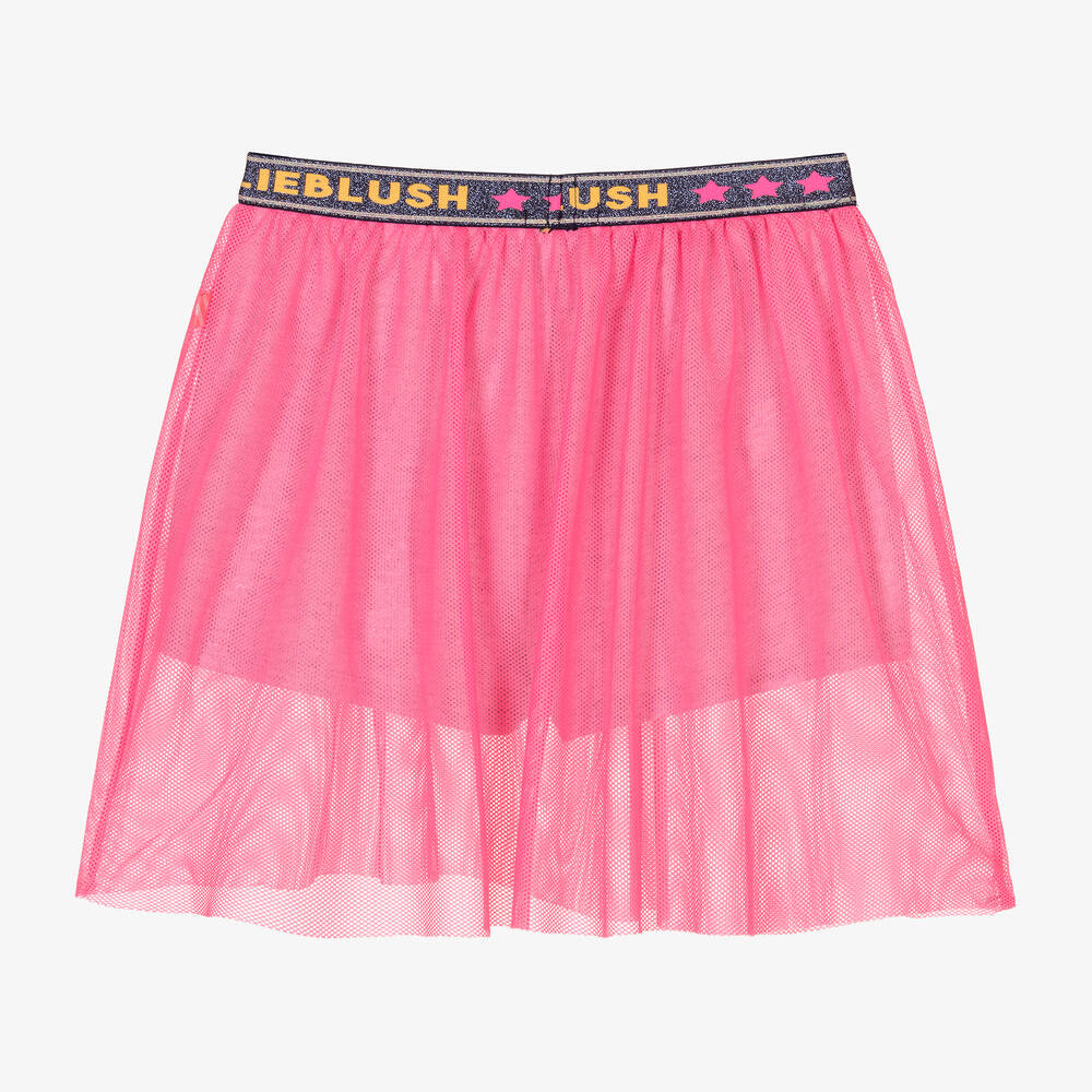 Billieblush-Neon Pink & Grey Skirt | Childrensalon Outlet