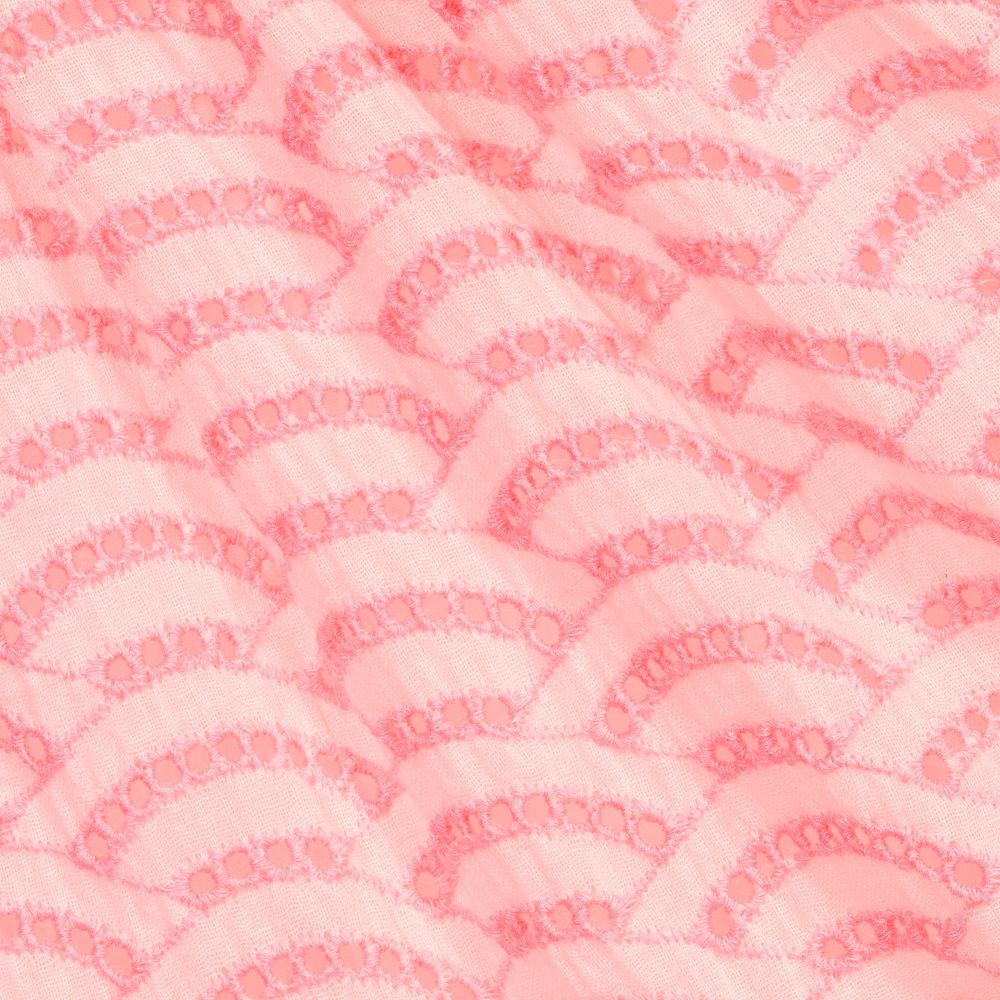 Billieblush-Розовое платье с английской гладью | Childrensalon Outlet