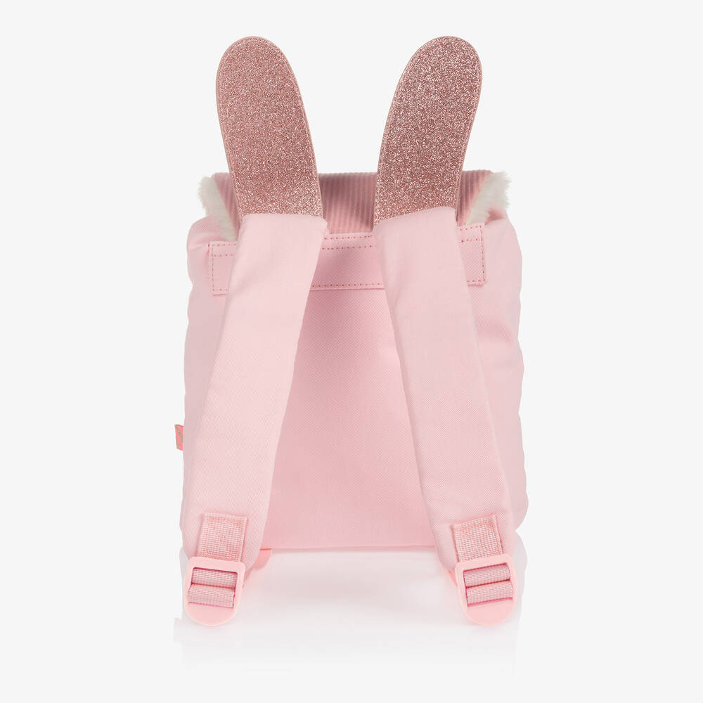 بيلي بلاش-حقيبة ظهر قطن تويل لون زهري للبنات (26 سم) | Childrensalon Outlet